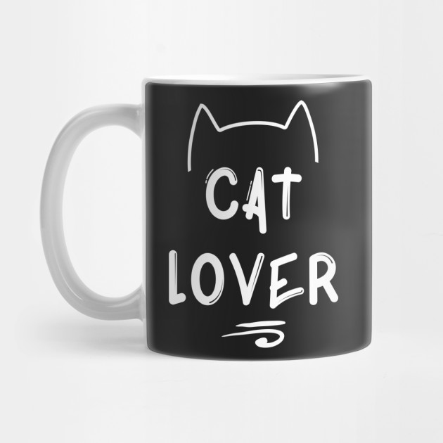 Cat Lover - White